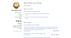 Desktop Screenshot of deanishe.net